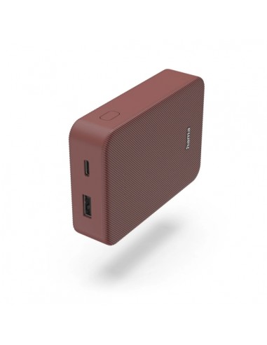 Hama Color 10 Bateria Externa Powerbank 10000mAh - Polimero de Litio - USB-C - USB-A - Carga Rapida - Indicador LED de Carga