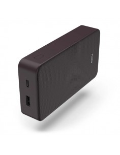 Hama Colour 20 Bateria Externa Powerbank 20000mAh - Polimero de Litio - USB-C - USB-A - Carga Rapida - Indicador LED de Carga