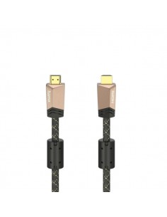 Hama Prime Cable HDMI 4K Macho - Longitud 1.5m - Soporta ARC - Terminales Chapados en Oro - Ethernet - Velocidad hasta 18Gbps