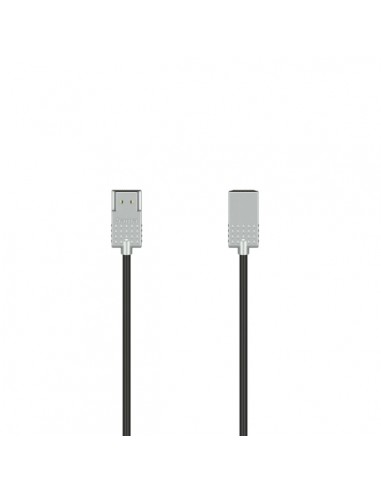 Hama Essential Cable HDMI 4K Macho - Longitud 1m - Soporta ARC - Ethernet - Velocidad hasta 18Gbps - Blindaje Completo -
