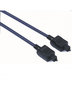 Hama Entry Cable de Fibra Optica para Audio - Longitud 1.5m - Toslink Macho - Color Negro