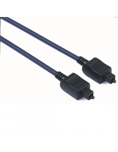Hama Entry Cable de Fibra Optica para Audio - Longitud 1.5m - Toslink Macho - Color Negro