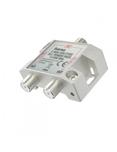 Hama Essential Divisor para Antena - Color Gris