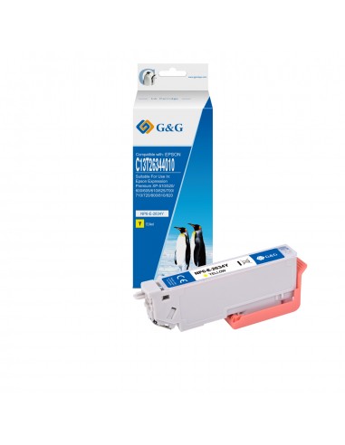 G&G Epson T2634 T2614 (26XL) Amarillo Cartucho de Tinta Generico - Reemplaza C13T26344012 C13T26144012