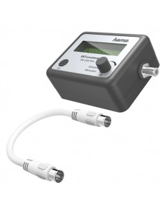 Hama Essential Buscador de Satelites - Indicador Analogico - Color Negro