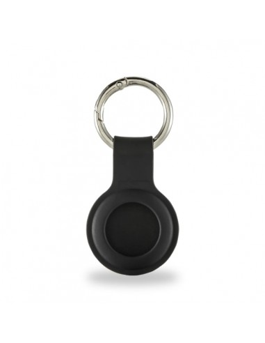Hama Essential Funda para AirTag - Silicona Antiadherente - Color Negro