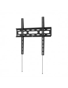 Hama Soporte Fijo de Pared para TV hasta 75" - Peso Max 40kg - VESA 400x400mm - Acero - Nivel de Burbuja - Color Negro