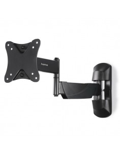 Hama Soporte de Pared para TV hasta 26" - Peso Max 25kg - Inclinable - Giratorio - VESA 100x100mm - Acero - Gestor de Cables