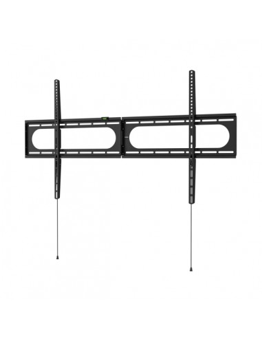 Hama Soporte Fijo de Pared para TV hasta 120" - Peso Max 100kg - VESA 1100x600mm - Acero - Nivel de Burbuja - Color Negro