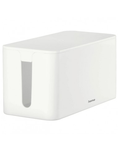 Hama Mini Caja para Regletas y Cables - Facil Organizacion y Limpieza - Proteccion Infantil y de Mascotas - Diametro Maximo