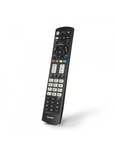 Hama Mando a Distancia para TV Panasoni - Alcance 10m - 56 Botones - Acceso Directo a Plataformas de Streaming - 21.4x5x2.3cm