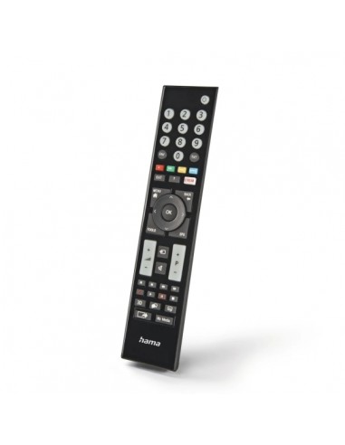 Hama Mando a Distancia para TV Grundig - Alcance 10m - 48 Botones - Acceso Directo a Plataformas de Streaming - 22.4x5x2.1cm