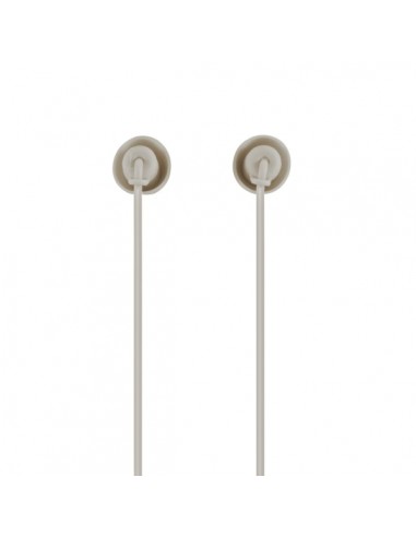 Hama Relax Auriculares con Microfono Omnidireccional - Cable 1.2m - Asistente de Voz - Color Arena
