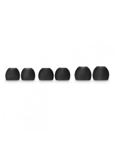 Hama Set de 6 Almohadillas de Repuesto - Silicona - Color Negro