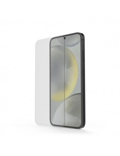 Hama Clear Protect Protector de Pantalla para Samsung Galaxy S24 - Antihuellas - Vidrio de Seguridad - Grado de Dureza 9H -