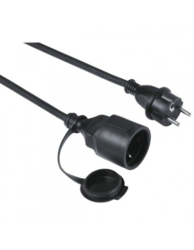 Hama Outdoor Â Cable de Alimentacion Alargador para Exteriores - Potencia Maxima 3680W - Longitud 5m - Seccion 1.5mm2 -