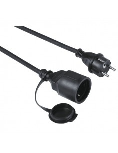 Hama Outdoor Â Cable de Alimentacion Alargador para Exteriores - Potencia Maxima 3680W - Longitud 10m - Seccion 1.5mm2 -