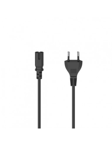 Hama Cable de Alimentacion CEE7 16 Macho - Hembra C7 - Longitud 1.5m - Seccion 0.75mm2 - Color Negro