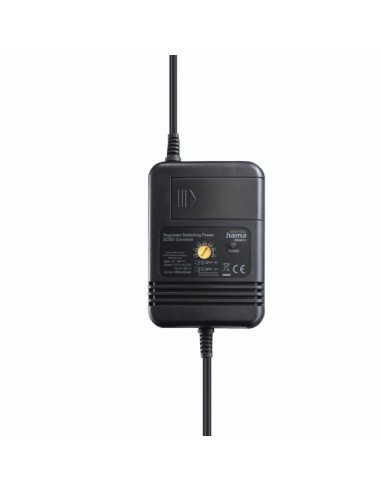 Hama Fuente de Alimentacion para Coche 24W - Voltaje Variable - Color Negro