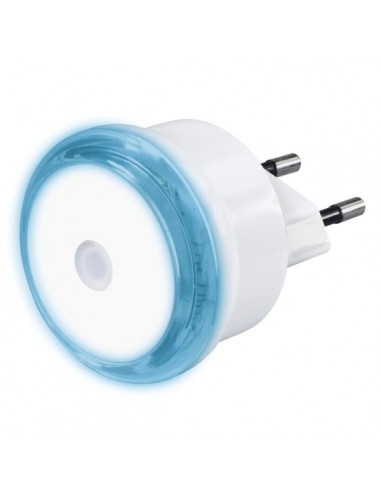 Hama Basic Luz LED Nocturna con Enchufe - IP20 - Sensor de Luz - 5x5x7cm - Color Blanco