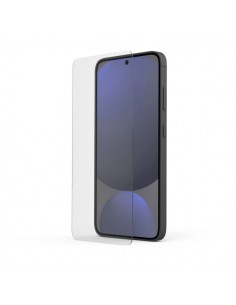 Hama Clear Protect Protector de Pantalla para Samsung Galaxy S24 FE - Antihuellas - Vidrio de Seguridad - Grado de Dureza 9H