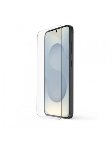 Hama Clear Protect Protector de Pantalla para Samsung Galaxy S25-- Antihuellas - Vidrio de Seguridad - Grado de Dureza 9H -