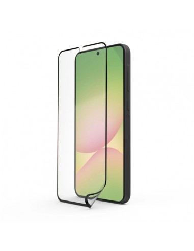 Hama Super Hybrid Protector de Pantalla para Samsung Galaxy A56 5G - Antihuellas - Flexiglas rPET - Grado de Dureza 9H -