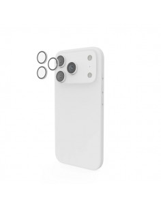 Hama Lens Protect Protector de Camara para iPhone 17 Pro-Pro Max - Vidrio Templado - Color Transparente