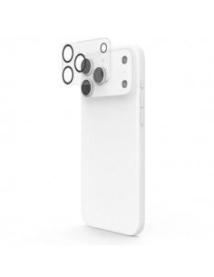 Hama Cam Protect Protector de Camara para iPhone 17 Pro-Pro Max - Vidrio Templado - Color Transparente