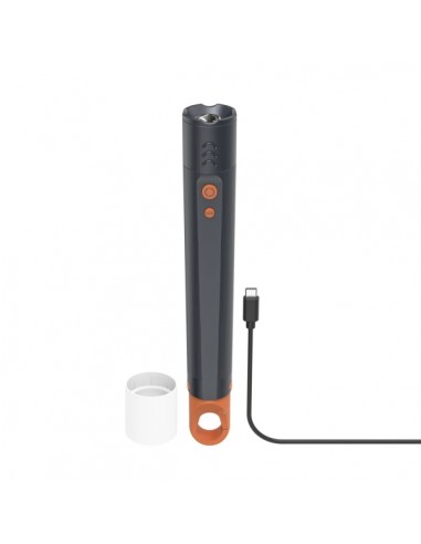 Hama Flx1200-C Linterna LED - Potencia 50W - 1200 Lumenes - Recargable - Bateria - IP44 - Color Gris
