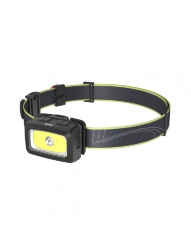 Hama Hl350 Linterna Frontal LED - Cinta para la Cabeza - 350 Lumenes - Autonomia hasta 5h - Funciona con 4 Pilas AAA - IP44 -