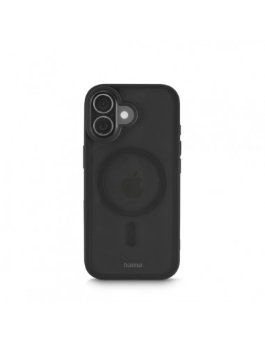 Hama Frame Protect Funda para iPhone 17 - Antideslizante - Magnetico - Policarbonato y Poliuretano Termoplastico - Bordes