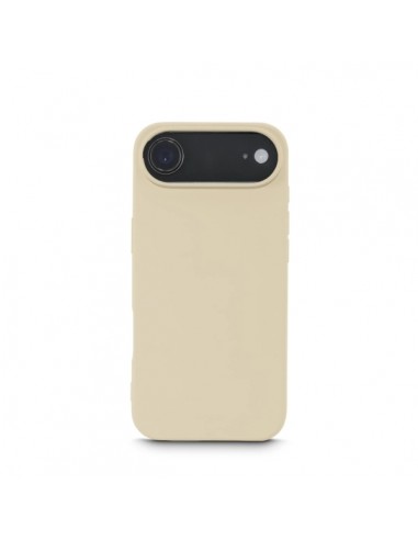 Hama Fantastic Feel Funda para iPhone Air - Antiadherente Anti-Suciedad - Poliuretano Termoplastico - Color Beige