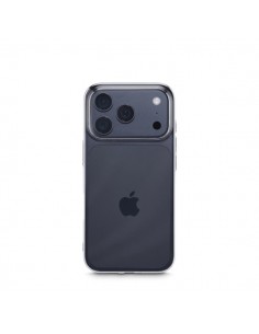 Hama Slim Protect Funda para iPhone 17 Pro - Antiamarilleo - Policarbonato - Bordes Elevados - Color Transparente