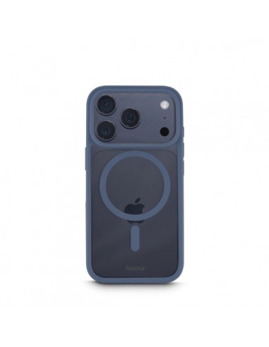 Hama Frame Protect Funda para iPhone 17 Pro - Magnetico - Antideslizante - Policarbonato y Poliuretano Termoplastico - Bordes