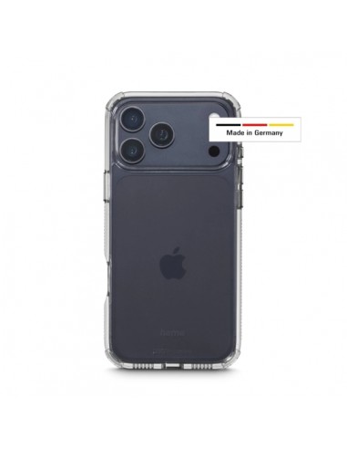 Hama Extreme Protect Funda para iPhone 17 Pro Max - Antideslizante - Policarbonato - Proteccion D3O - Bordes Elevados - Color