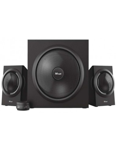 Trust Yuri Sistema de Altavoces 2.1 120W - Subwoofer 30W - Control de Bajos - Cable de 1.50m - Color Negro