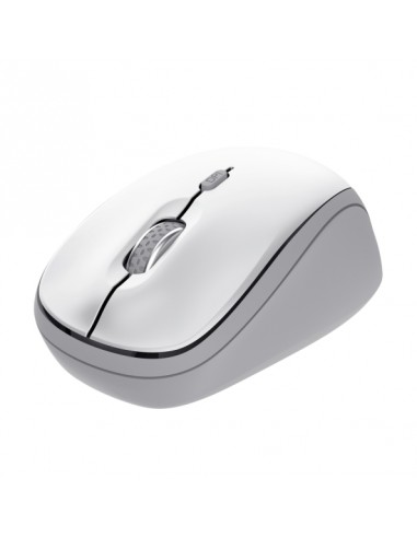 Trust Ivy-Raton Inalambrico Bluetooth 1600dpi - 3 Botones - Uso Ambidiestro - 3 dispositivos - Color Blanco