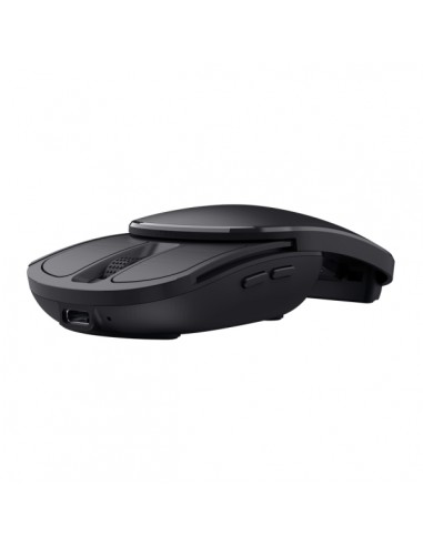 Trust Zylo Raton Inalambrico Plegable de Bolsillo - 2400 dpi - 6 Botones - Color Negro