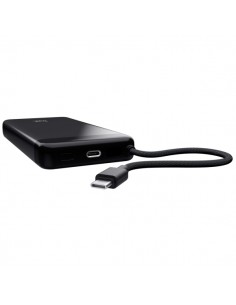 Trust Fiera Powerbank 20000mAh - USB Type-C - Pantalla LED - 20W Carga Rapida - Color Negro