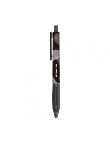 Alpino Dot Boligrafo Retractil - Punta 1mm - Agarre Suave - Color Negro