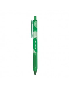 Alpino Dot Boligrafo Retractil - Punta 1mm - Agarre Suave - Color Verde