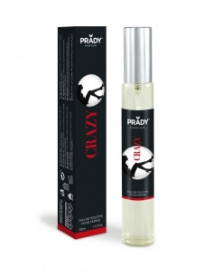 Prady Colonia de Mujer Crazy - Frasco de 33 ml - Spray Pulverizador