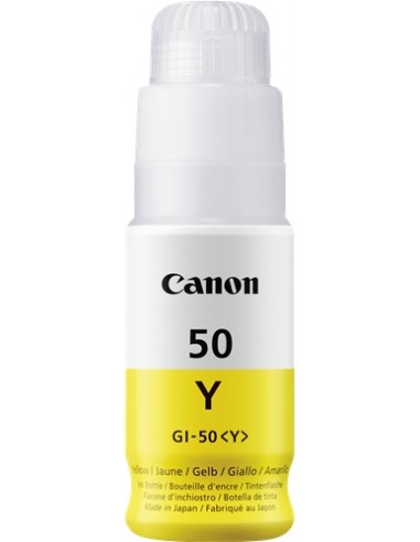 Canon GI50 Amarillo Botella de Tinta Original - GI50Y 3405C001