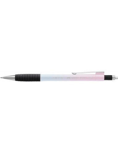 Faber-Castell Grip 1347 Flow Edition Blushing Sky Portaminas 0.7mm - Atractivo DiseÃ±o - Grip de Agarre - Goma de Borrar -