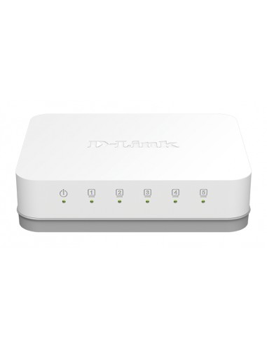 D-Link Switch 5 Puertos Gigabit 10 100 1000 Mbps