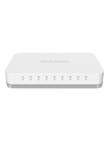 D-Link Switch 8 Puertos Gigabit 10 100 1000 Mbps