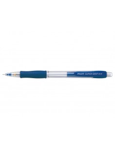 Pilot Portaminas SuperGrip H185 - Trazo 0.5mm - Mina HB - Cuerpo Azul