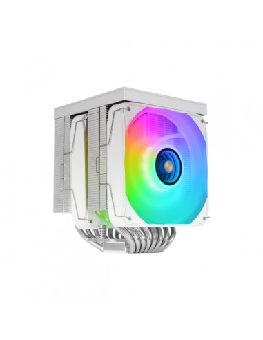 Mars Gaming MCPU-LCDPRO Disipador CPU - Potencia TDP hasta 380W - 8 Tubos - 2 Ventiladores PWM FDB de 120mm - 2300rpm -