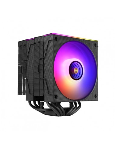 Mars Gaming MCPU-X26 Disipador CPU - Potencia TDP hasta 350W - 6 Tubos - Silencioso - 2 Ventiladores PWM de 120mm - 2600rpm -